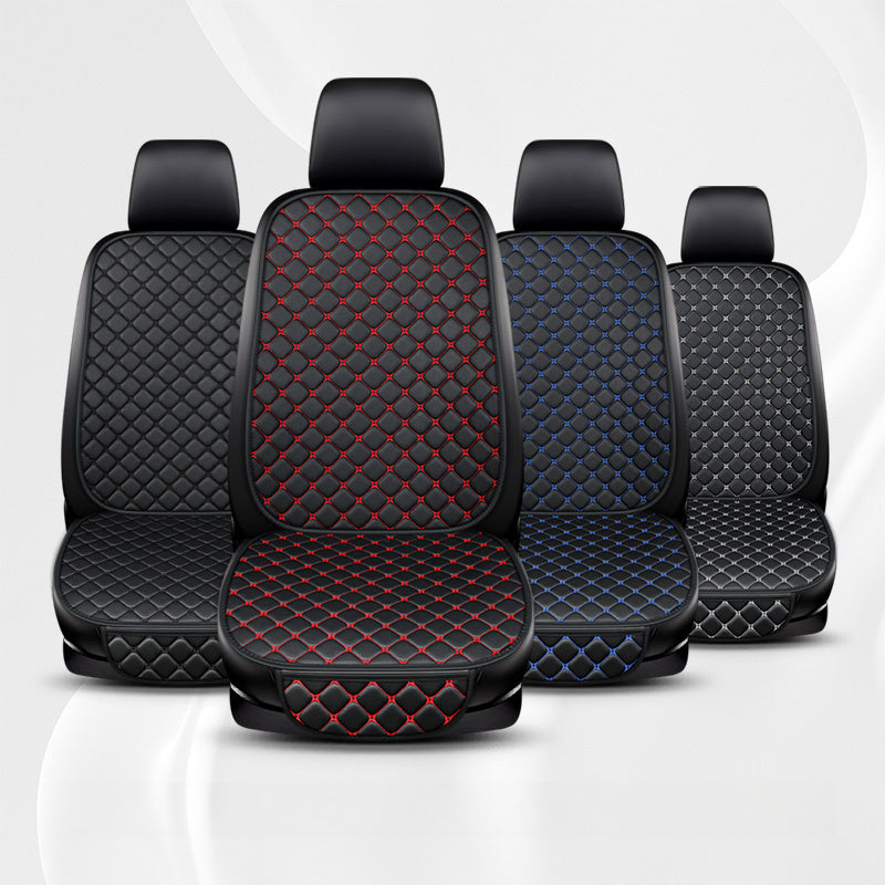 Universal Artificial Leather Seat Cushions Set for Car Protection and Comfort
