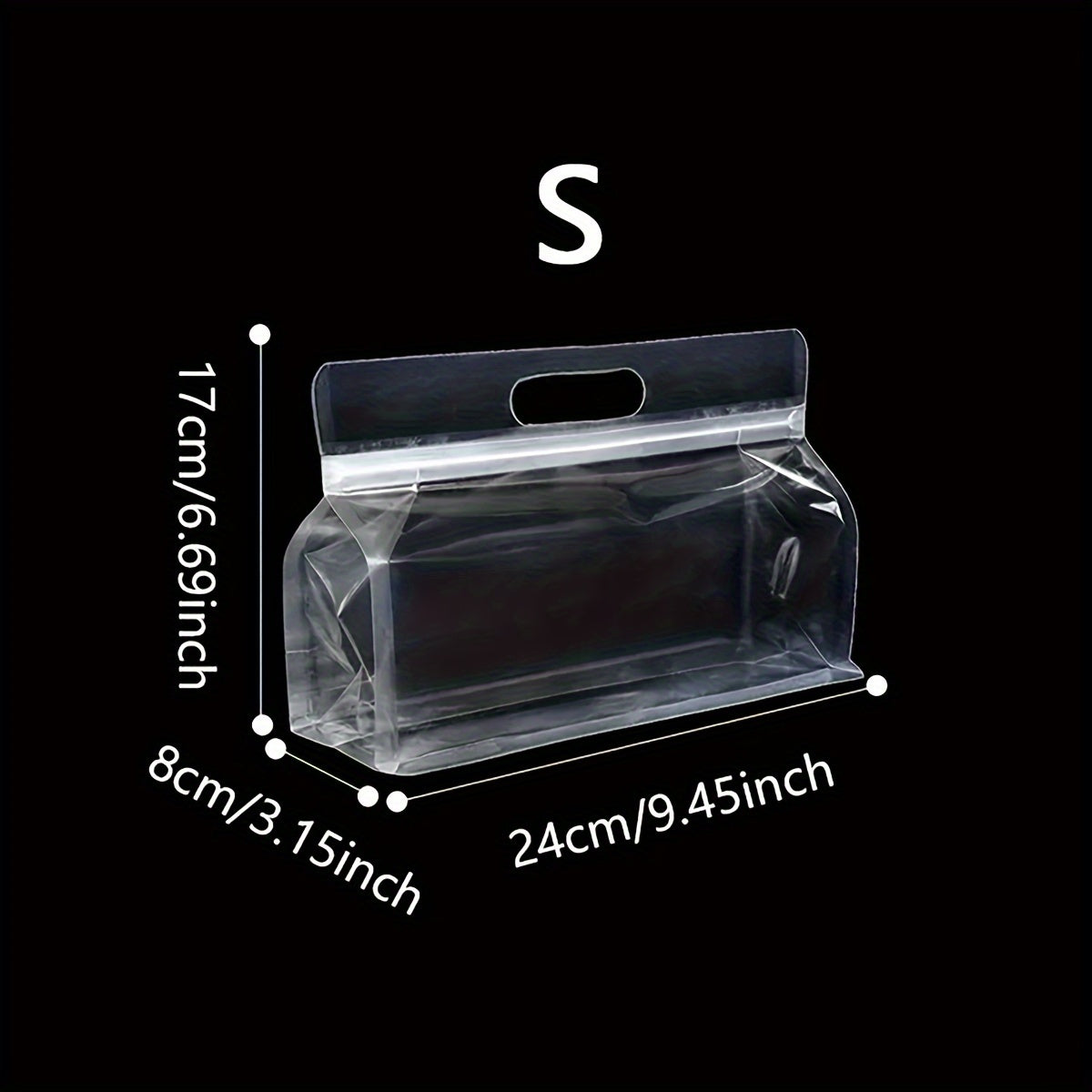 Premium Food Storage Bags Pack of 10 20 30 Leak-Proof Reusable Transparent