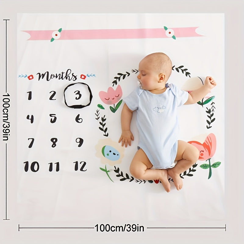 Baby Photo Prop Tulip Background Cloth for Newborns Christmas Halloween Thanksgiving