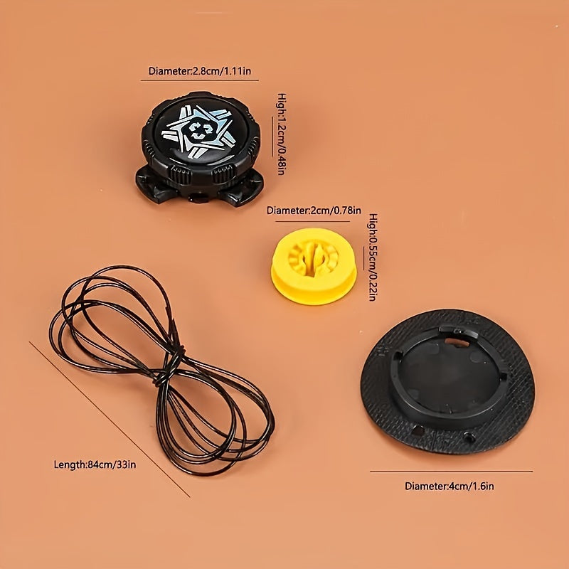 Pair of Universal Rotating Shoe Buckles for Sports and Casual Shoes