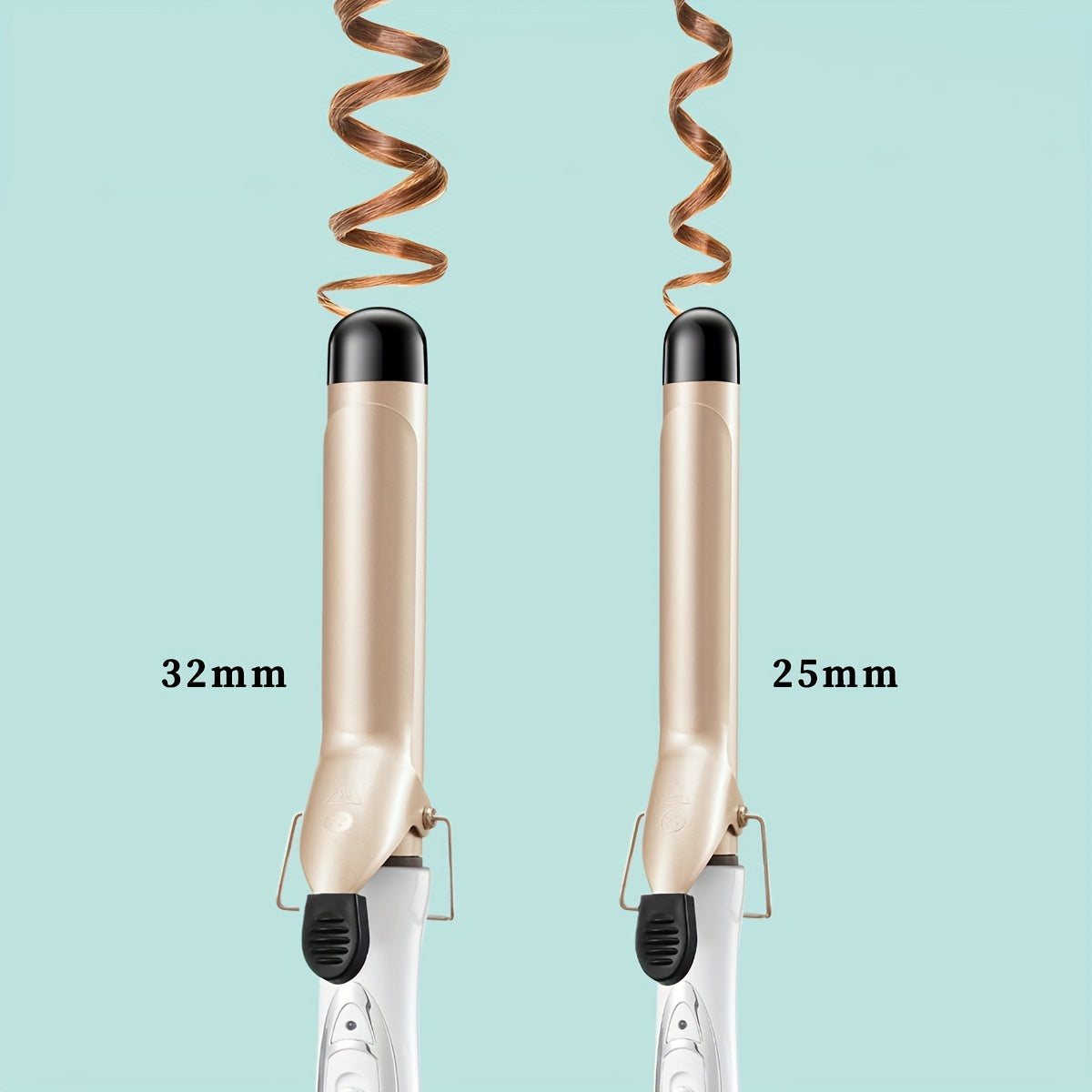 Negative Ion Hair Curler Volumizing Wand 32mm 25mm Dry Hair Automatic Curling