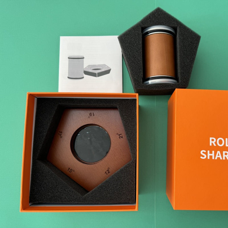 Регулируемые роликовые точилки с пятиугольными роликами для установки угла, ролики, точильные камни, аксессуары