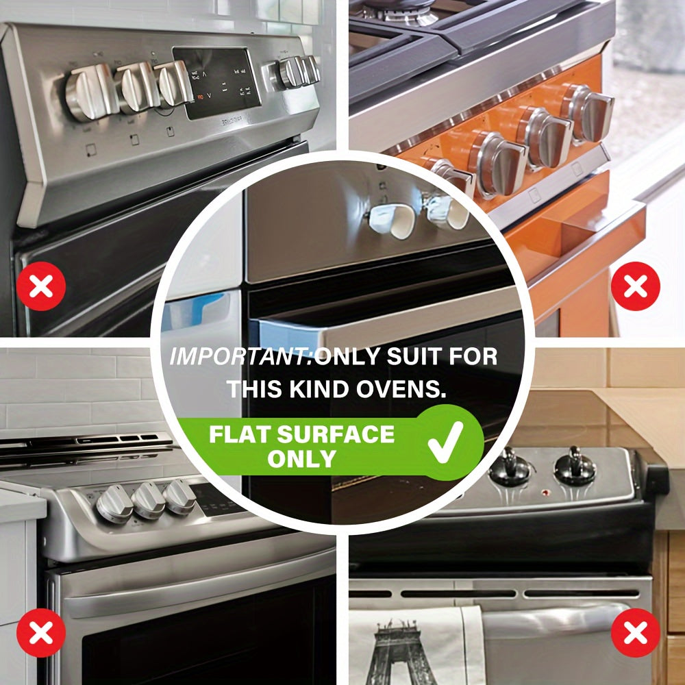 Oven Door Lock Black Heat-Resistant Swivel Safety Lock No Tools Needed