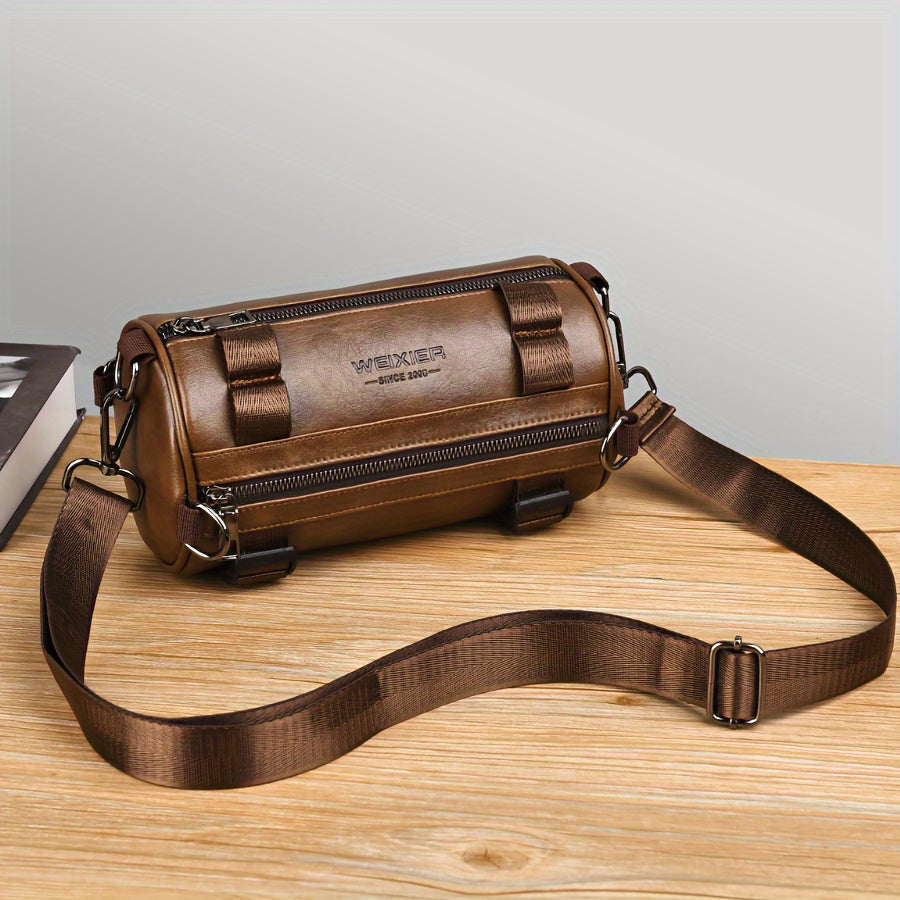 WEIXIER Ko'krak Sumkasi: Ko'p funksiyali, dog'ga chidamli yelka xabarchi sumkasi, olib tashlanadigan tasma bilan. Ish, sayohat va tasodifiy kunlik sumka uchun ideal. Do'stlar va oila uchun ajoyib sovg'a.