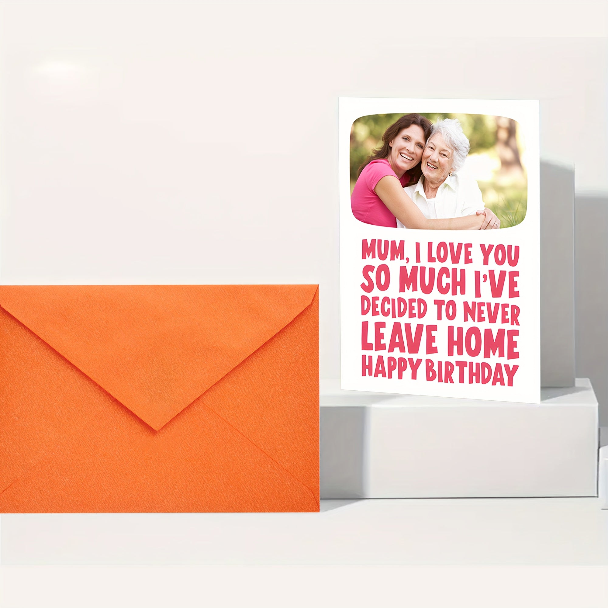 Onajon uchun Shaxsiylashtirilgan Rasmli Salomlashuv Kartasi - Onalar Kuni uchun Maxsus Rasm bilan Qiziqarli va Yaratilishli Barakalar