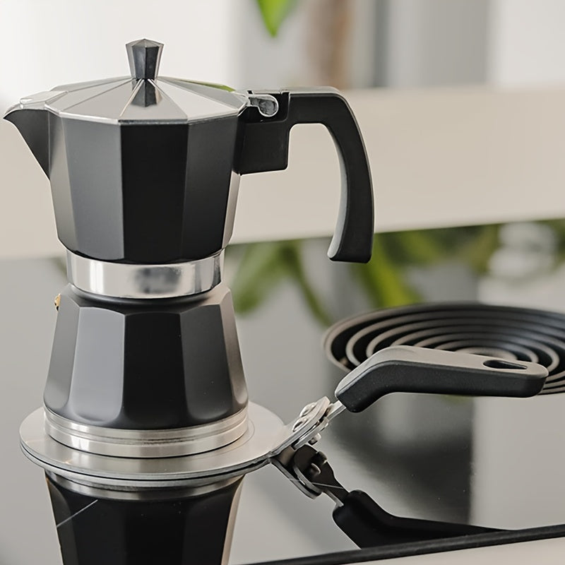 Adaptador de utensilios de cocina por inducción de acero de 13cm para cafeteras y utensilios de cocina