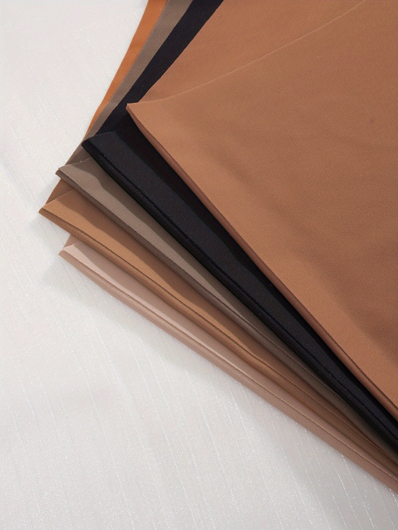 Women's High-Waist Briefs Set 5 Pack Breathable Nylon Elastane Multi-Color