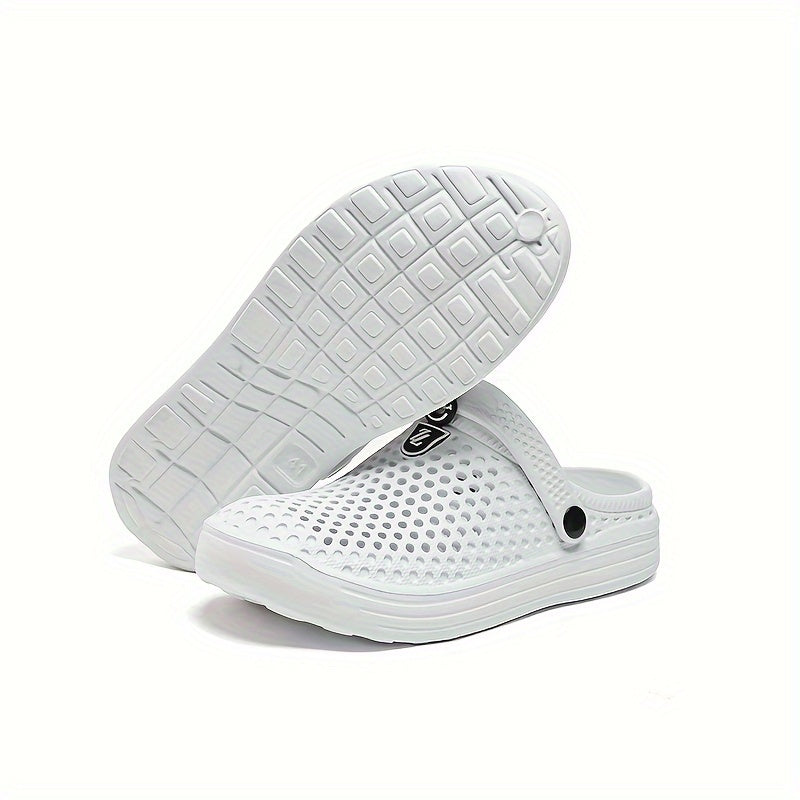 Женские пляжные шлепанцы на сетке Slip-On летние EVA комфортные и прочные