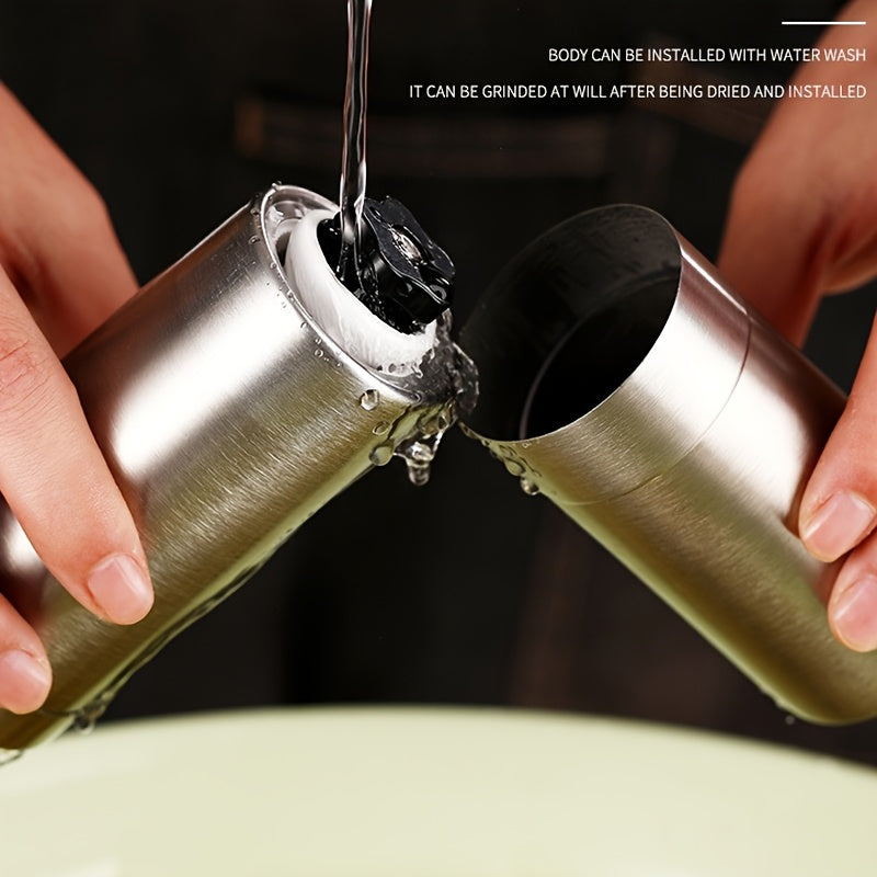 Manual Coffee Grinder Stainless Steel Hand Mill with Ceramic Burr