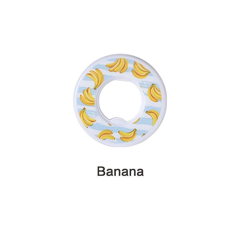 Anillos de leche con sabor a fruta para botellas de agua deportivas, accesorio para vasos