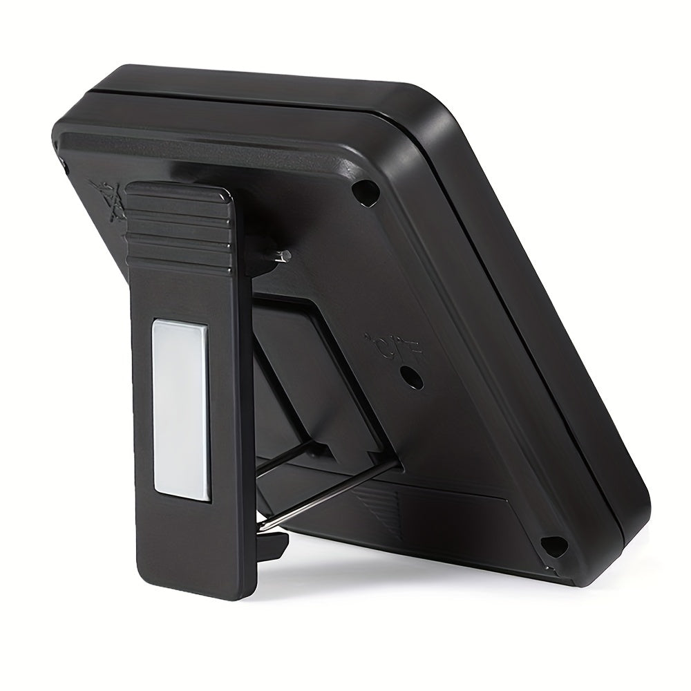 Digital LCD Thermometer Hygrometer for Incubators and Outdoor Pets with External Probe