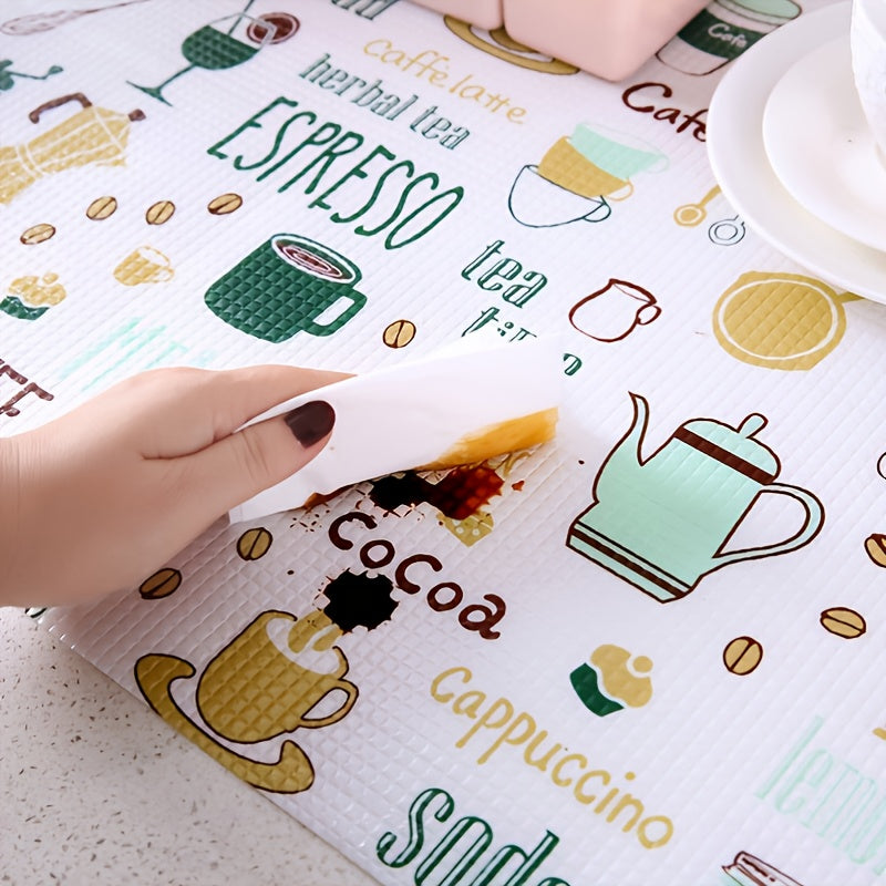 Non-Slip Drawer Pad for Cabinets Wardrobes and Shoe Cabinets Waterproof Dustproof Oilproof Kitchen Mat