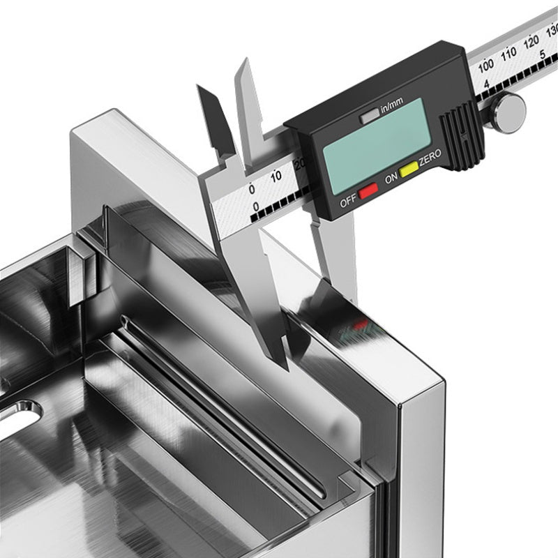 Organizador de estante de especias de acero inoxidable de múltiples niveles para almacenamiento en cocina y baño