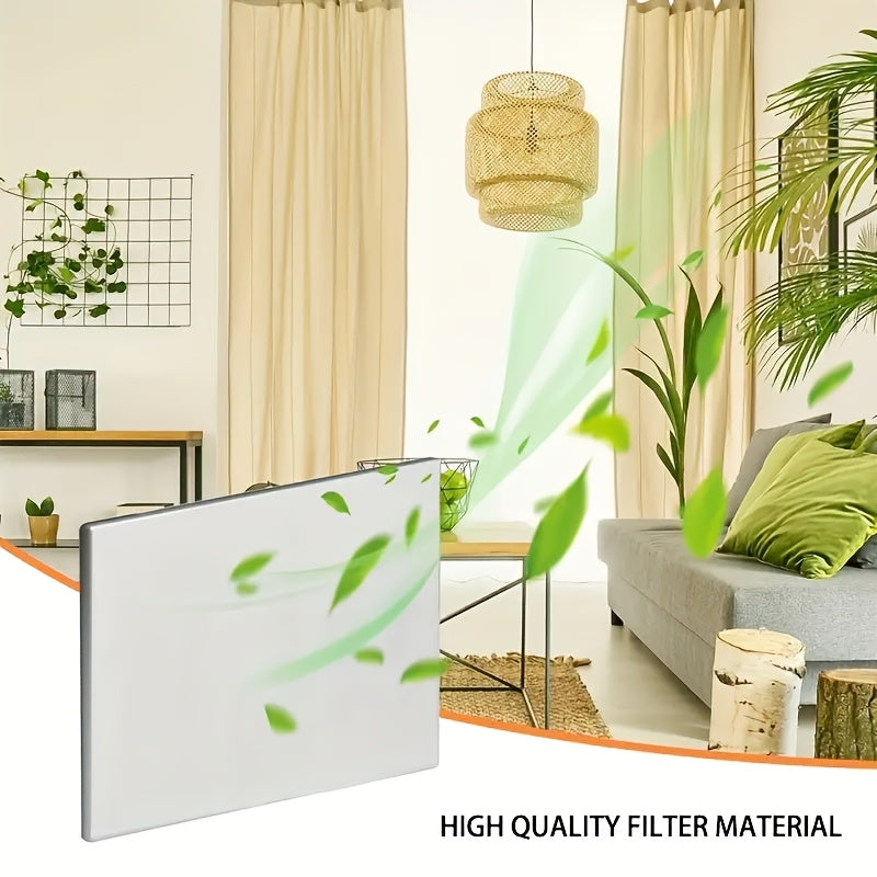 White Air Filter Material for AC Vents Fans and Window Air Conditioners