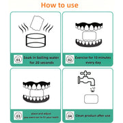 Silicone Jawline Exerciser Facial Trainer for Face Slimming and Masseter Muscle Toning