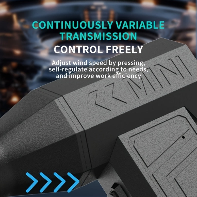 High-Speed Brushless Mini Fan 130000rpm USB Rechargeable 4000mAh Lithium Battery Heating Cooling Air Purifier