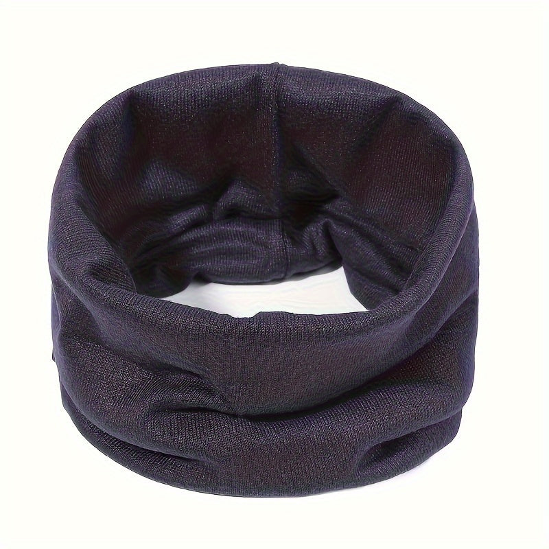 Knitted Scarves for Men and Women Warm Autumn Winter Pullover Neck Sleeves