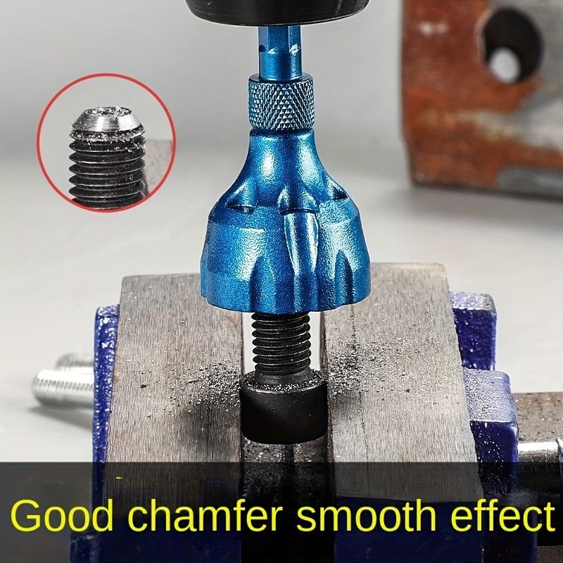 Universal Screw Deburring and Chamfering Tool for Thread Repair