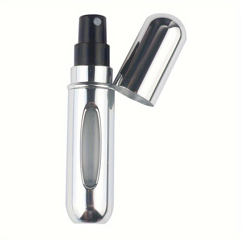 Unisex Refillable Perfume Bottle 5ml Metal Case Multiple Colors Fine Spray