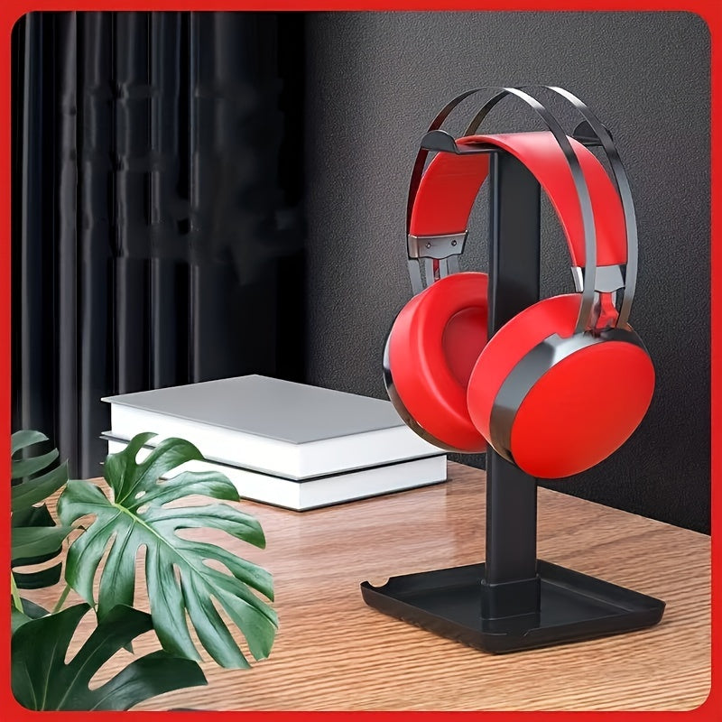 Multi-Functional Headset Shelf for Mobile Phones and Tablets with Detachable Display Stand