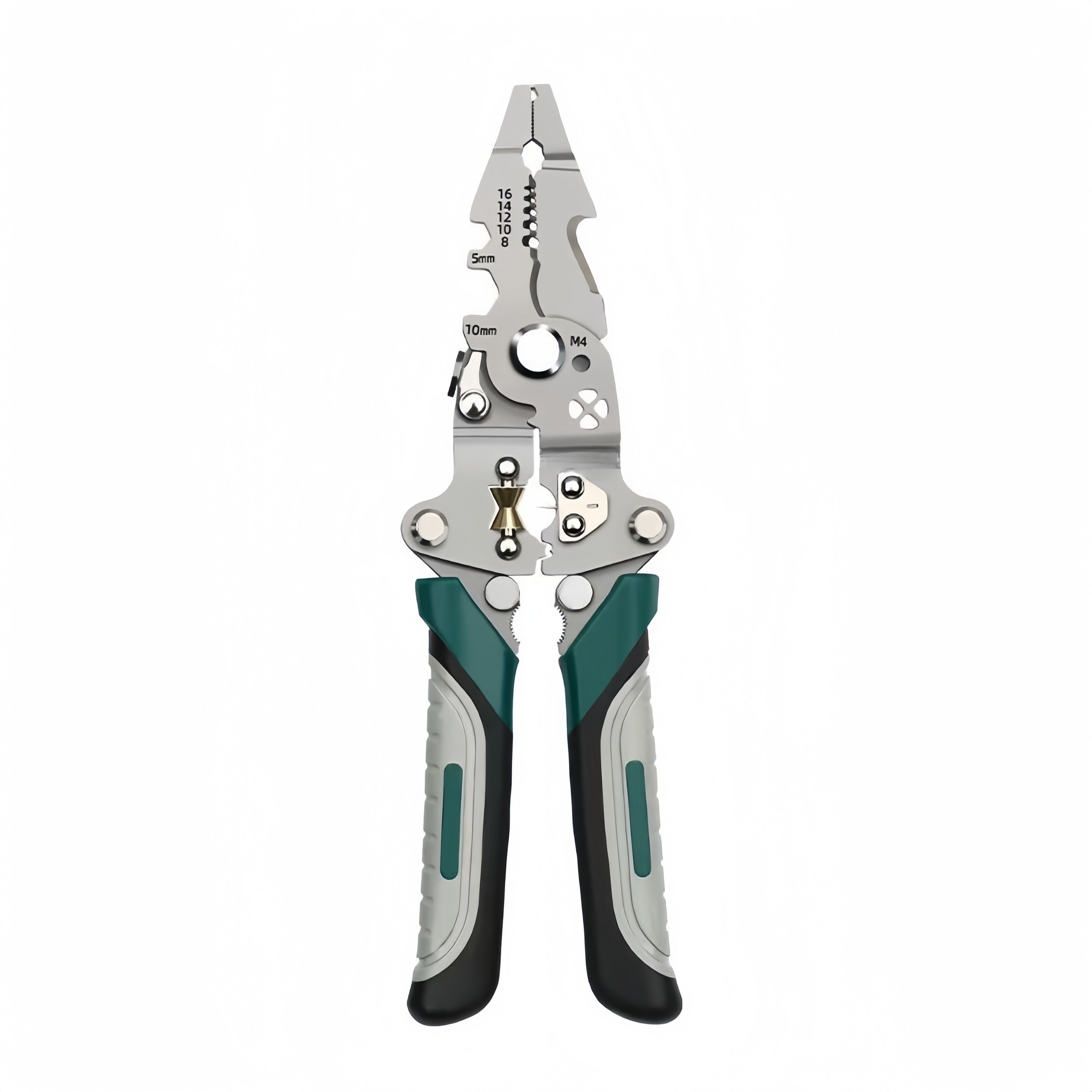 Foldable Wire Strippers for Electricians Multi-Function Wire Cutting Crimping Tool