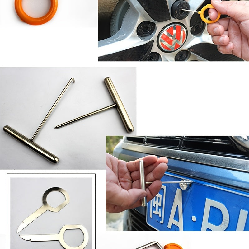 Набор инструментов для снятия панелей автомобиля 12/4 шт. — Выдергиватель гвоздей, обрезка, дверь, лезвия, ручные инструменты