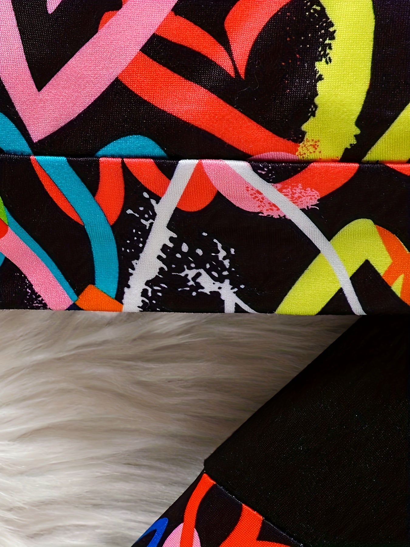 Kids Girls Heart Print Sweatshirt and Leggings Set Fall Winter Casual