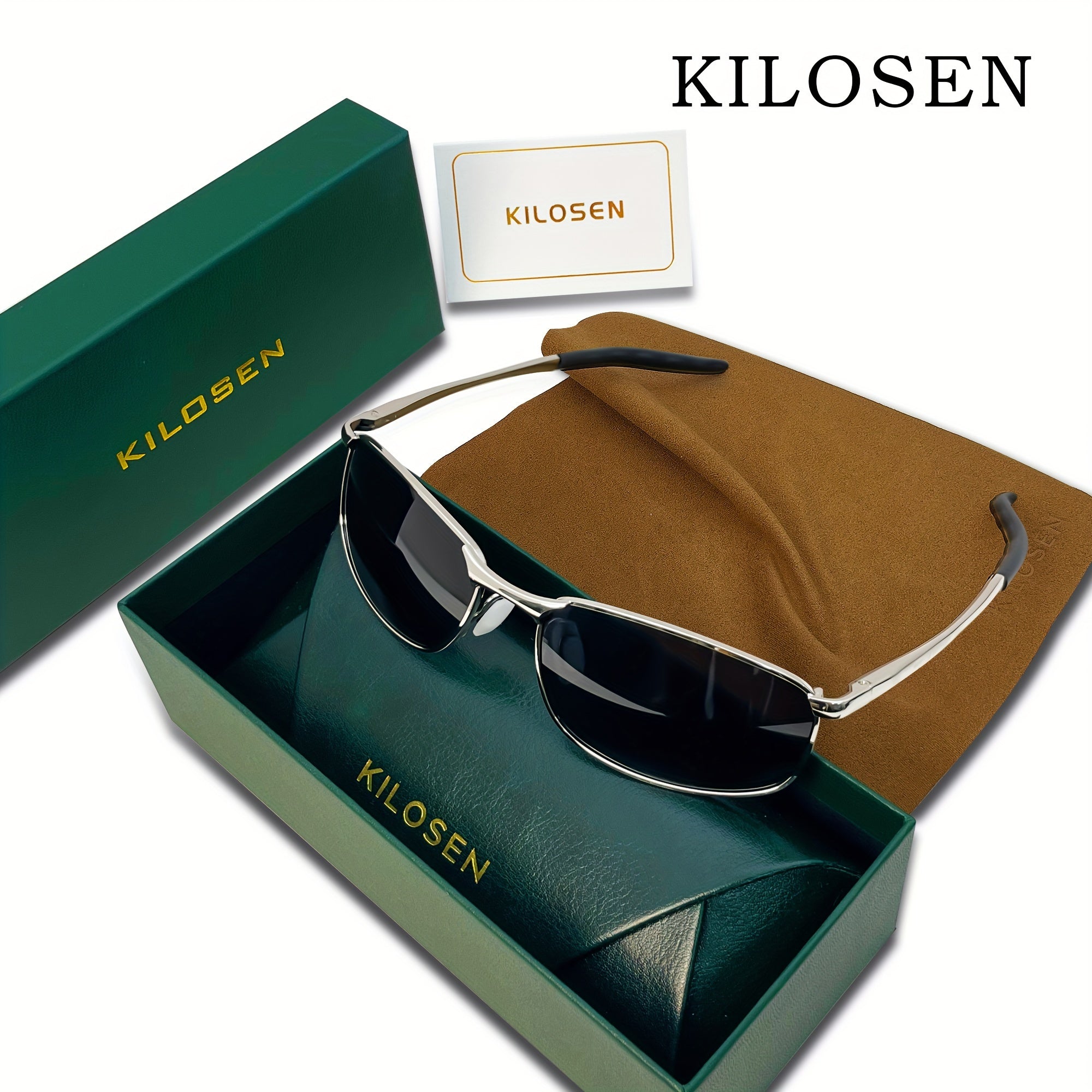 Men's Polarized Sunglasses for Driving and Outdoor Activities