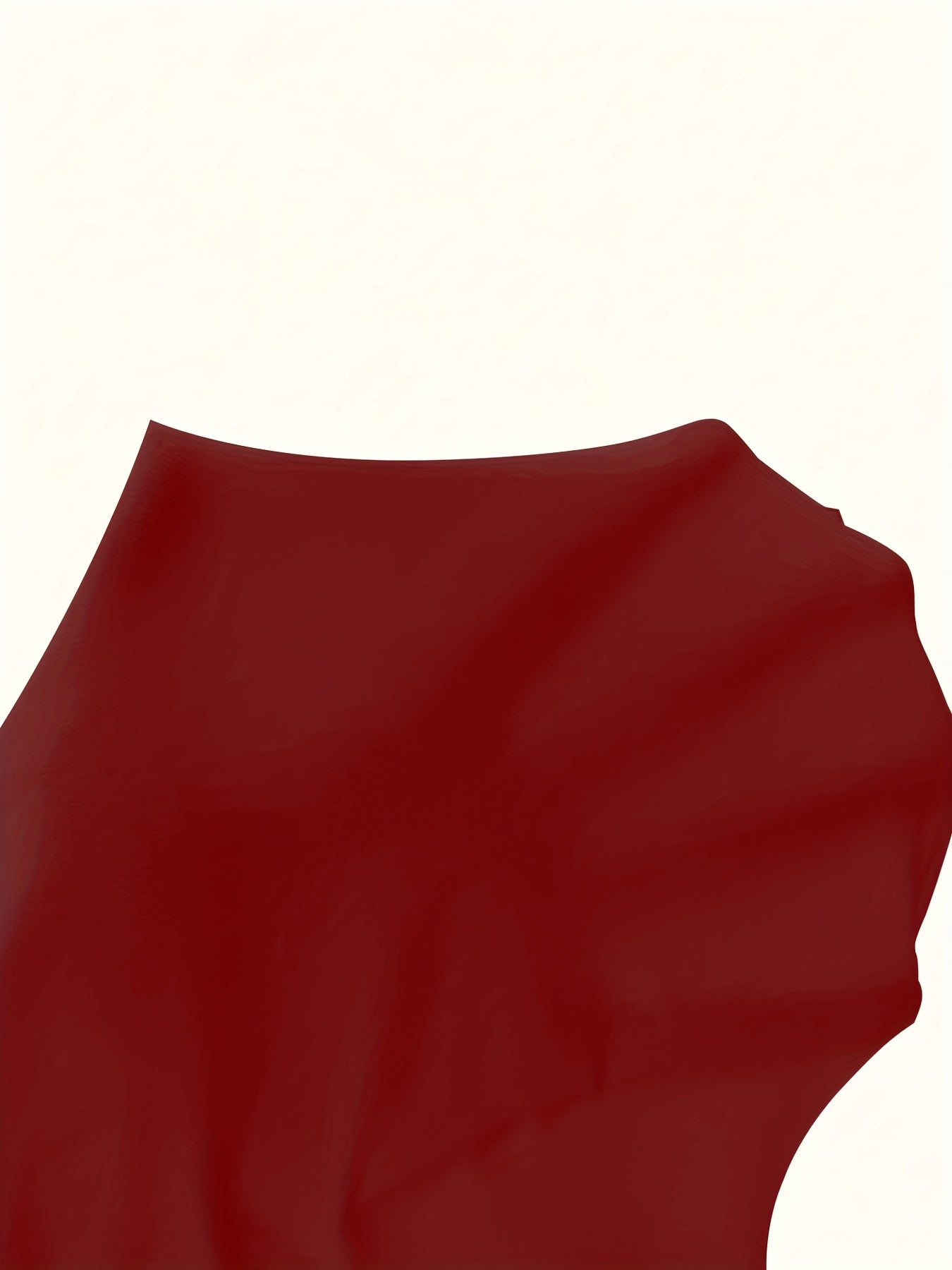 Ayollar uchun kvadrat bo'yinli, bir rangli futbolka, polyester to'qimachilik matosidan tayyorlangan. Qisqa uzunlik, cho'ziluvchan tor moslik bilan bahor/kovak ko'rinishi uchun zamonaviy.