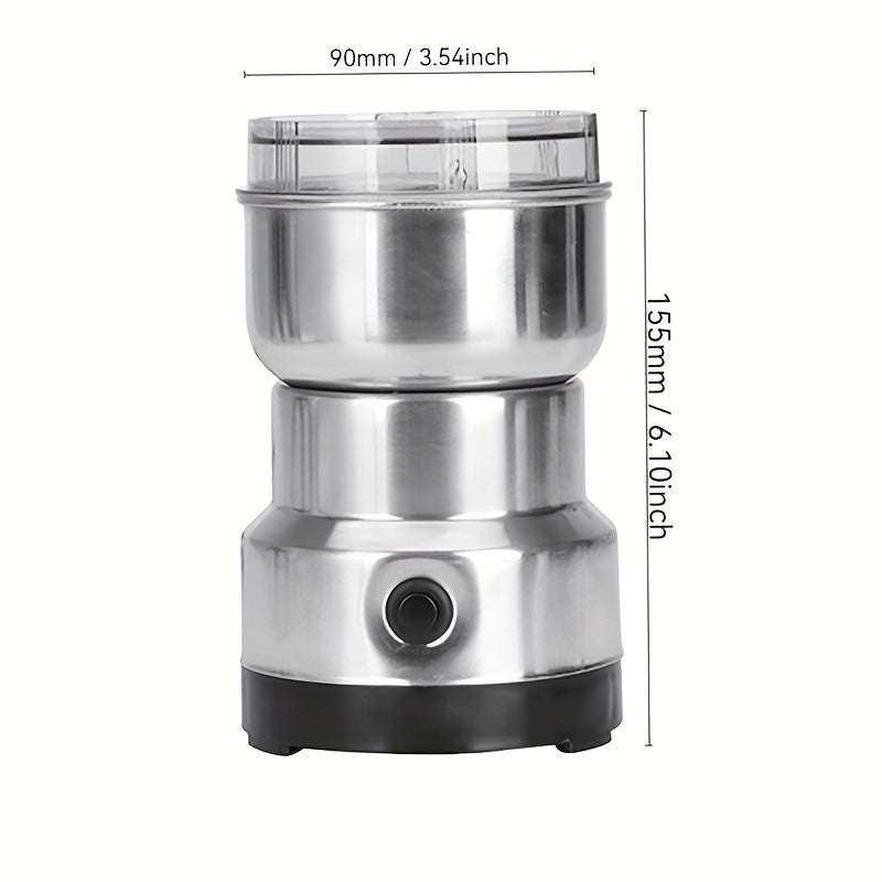 Compact grain mill for kitchen powerful grinder for home use wall-mounted crusher 220-240V