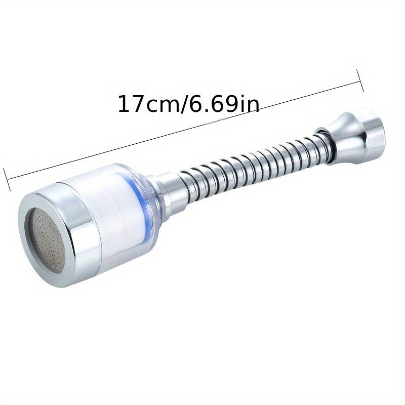 Faucet Water Filter with No Power Required Bubbler Shower Head Splash Guard