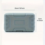 24-Piece Home Repair Tool Kit with Carbon Steel Pliers Wrench Hammer Screwdriver in Yellow Case