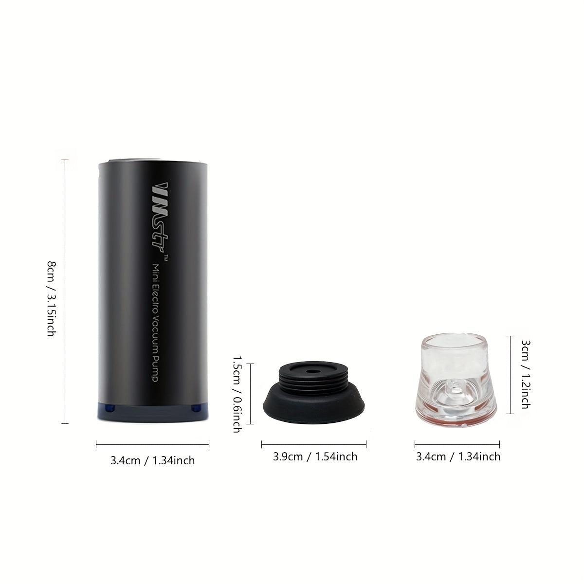 Sayohat va 3D bosma rulolarini saqlash uchun mini elektr vakuum yopishtiruvchi