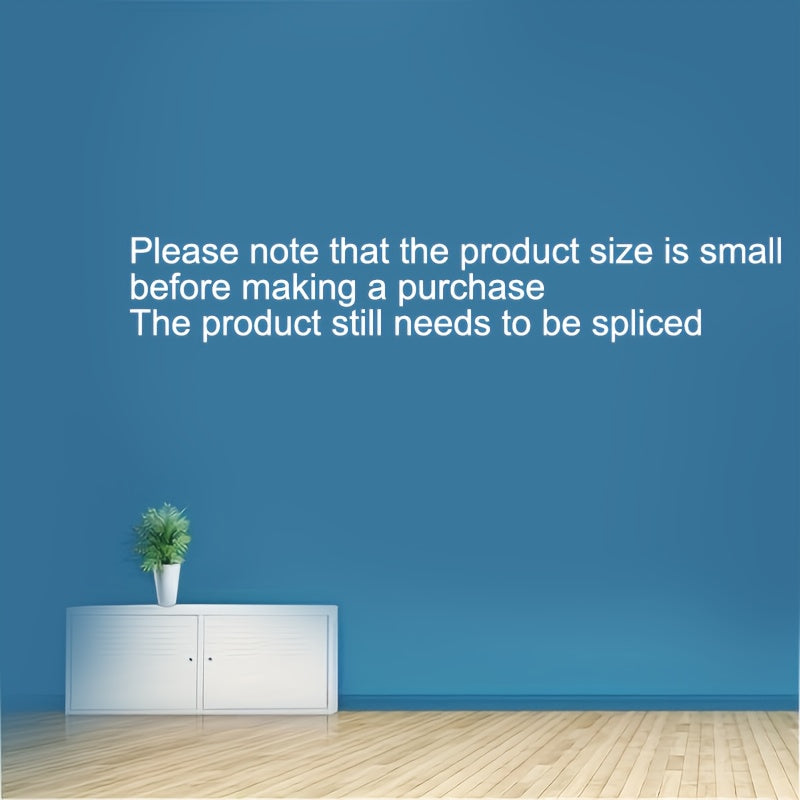 Irregular Mirror Wall Decal Sticker Self-Adhesive for Bedroom and Living Room 11.94cm x 9.91cm