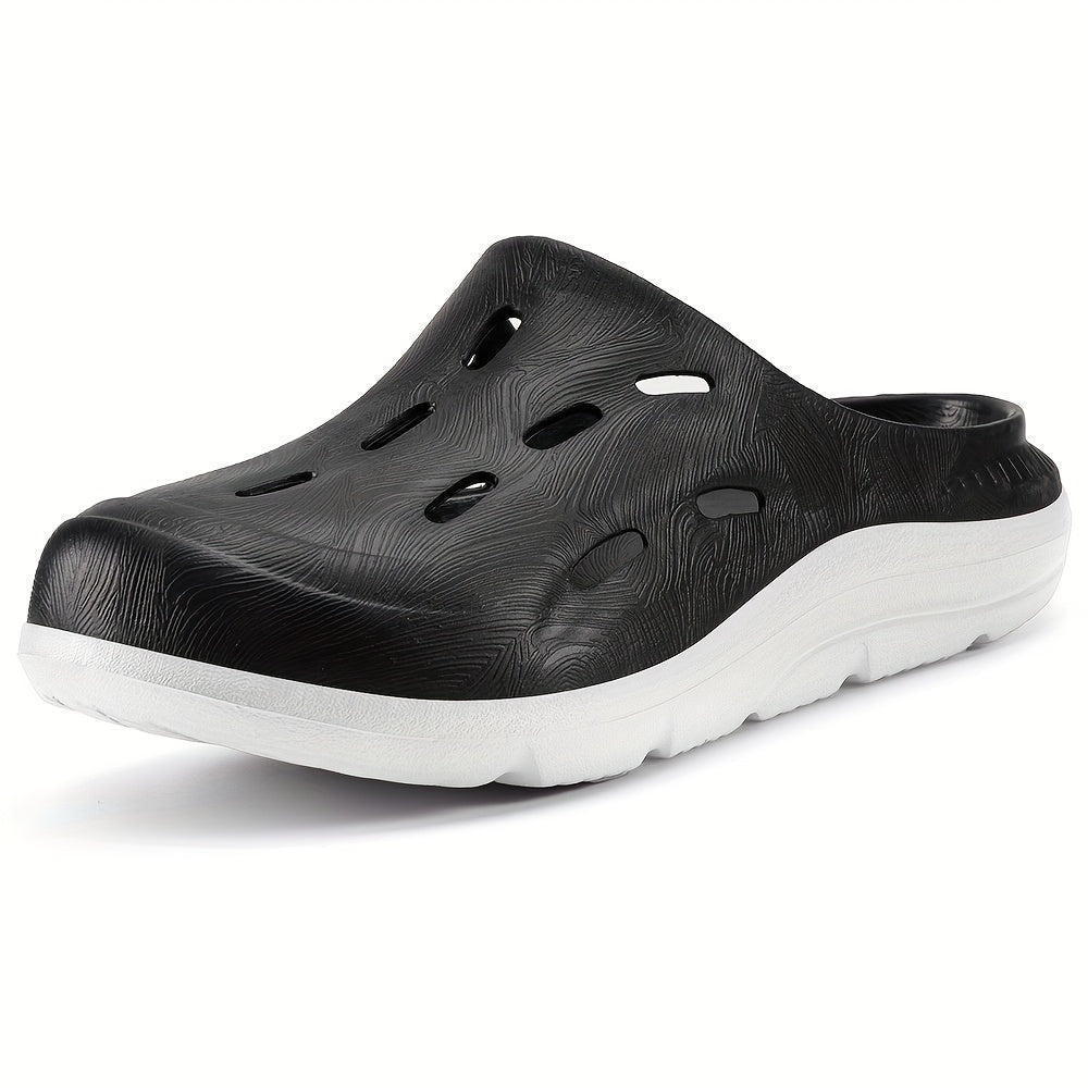 Women Men Wide Width Sports Slides Clogs Shower Slippers Thick Cushioned