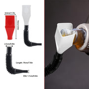 10 dona Plastik Avtomobil Filtri To'plami Uzun Bo'yin Keng Og'iz Yoqilgi Gaz Suv