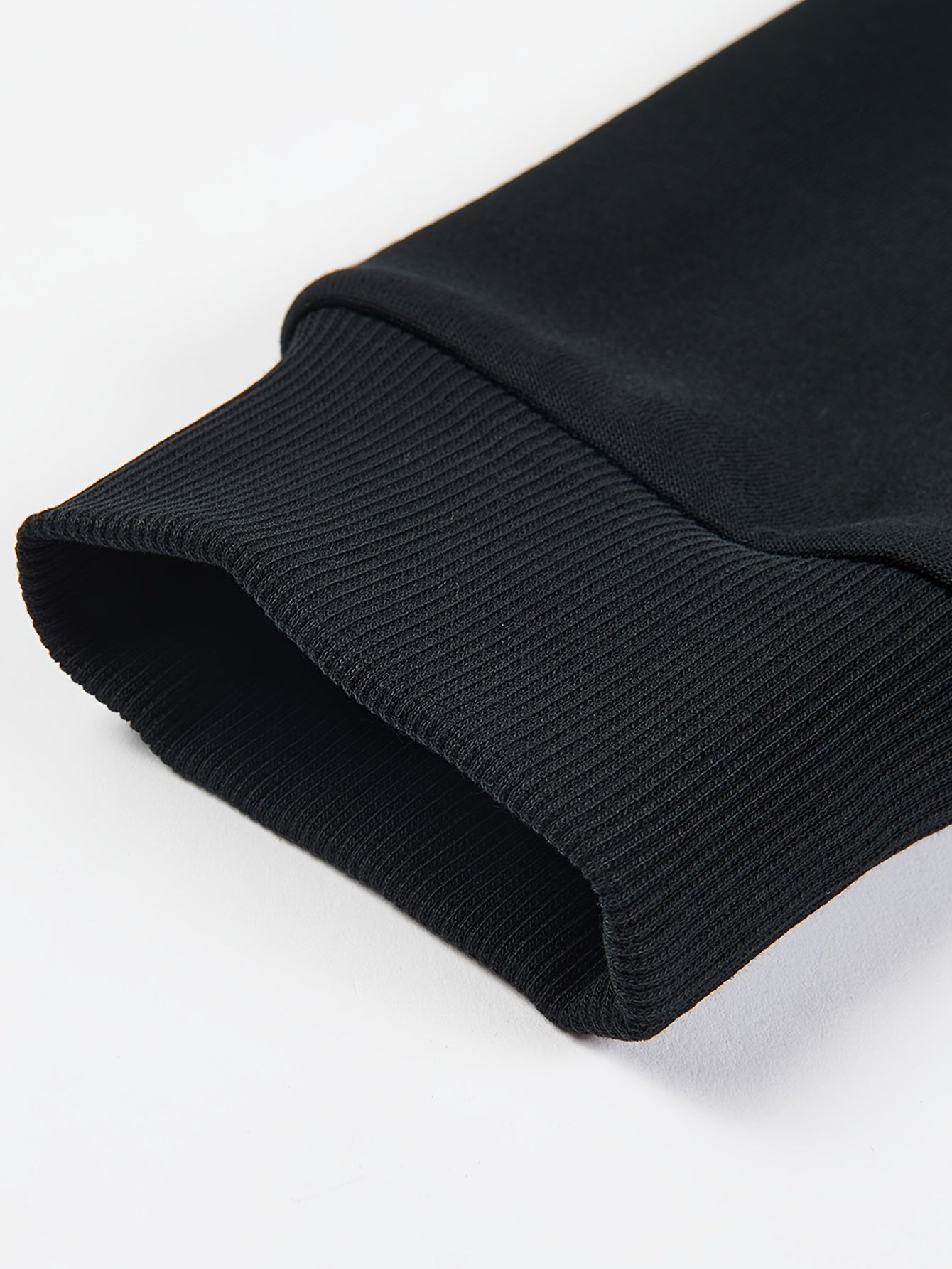 Men's Geometric Pattern Sweatshirt and Elastic Drawstring Pants Set for Casual Sports Outdoor Autumn Winter