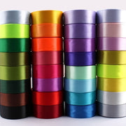 25 Yards Satin Ribbon for Headbands Gift Wrapping Crafts 2.5cm Wide