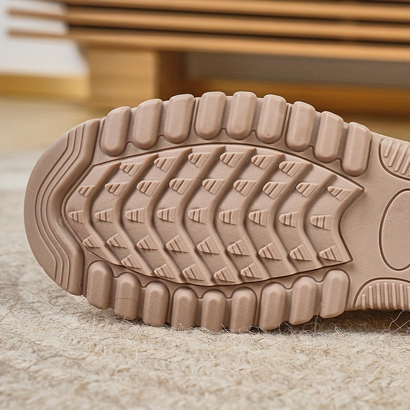 Women's Non-Slip Soft-Soled Short Boots Spring Autumn High-Top Shoes