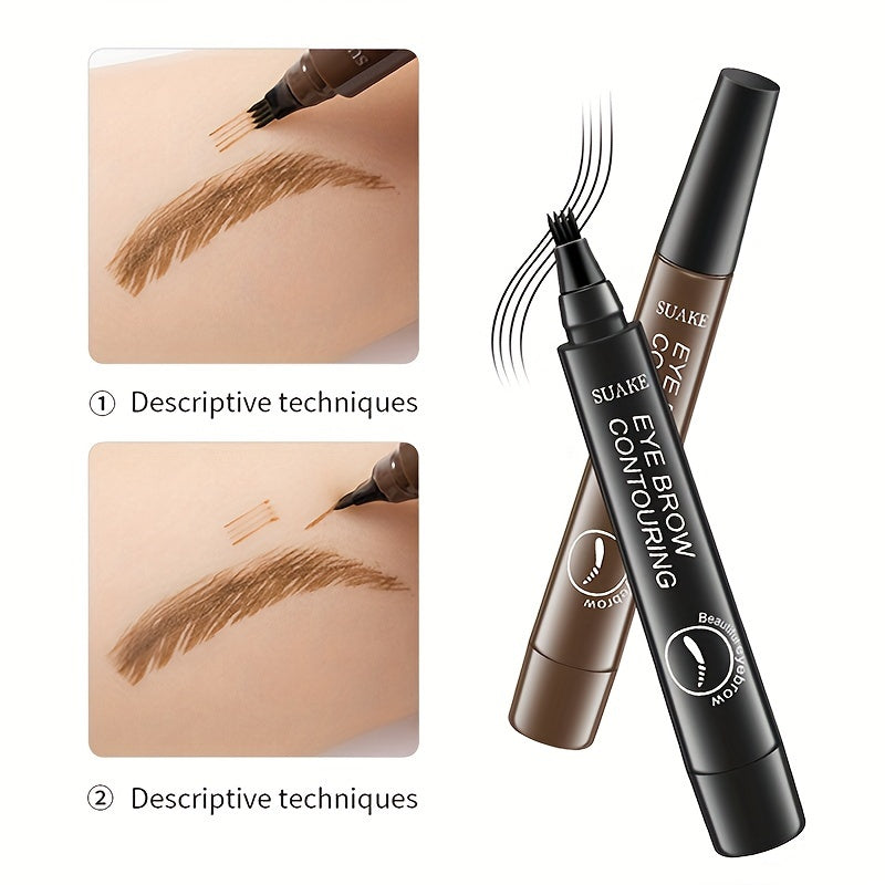 Женский водостойкий жидкий карандаш для бровей для моделирования и заполнения