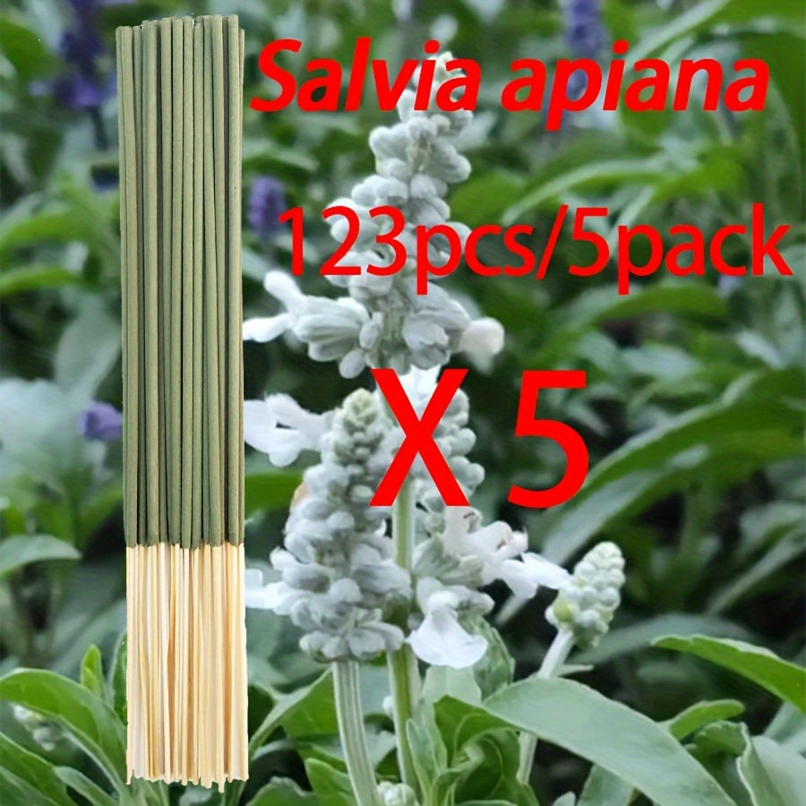 24-Pack Handmade Bamboo Incense Sticks 22cm with 7 Aromatic Scents for Home Use