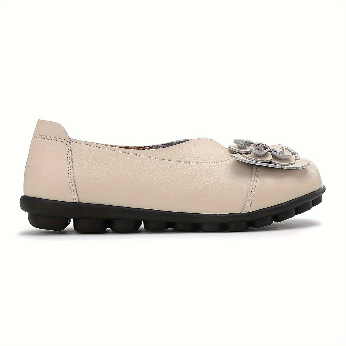 Women's Flat Shoes Solid Color Slip-On Casual Flats