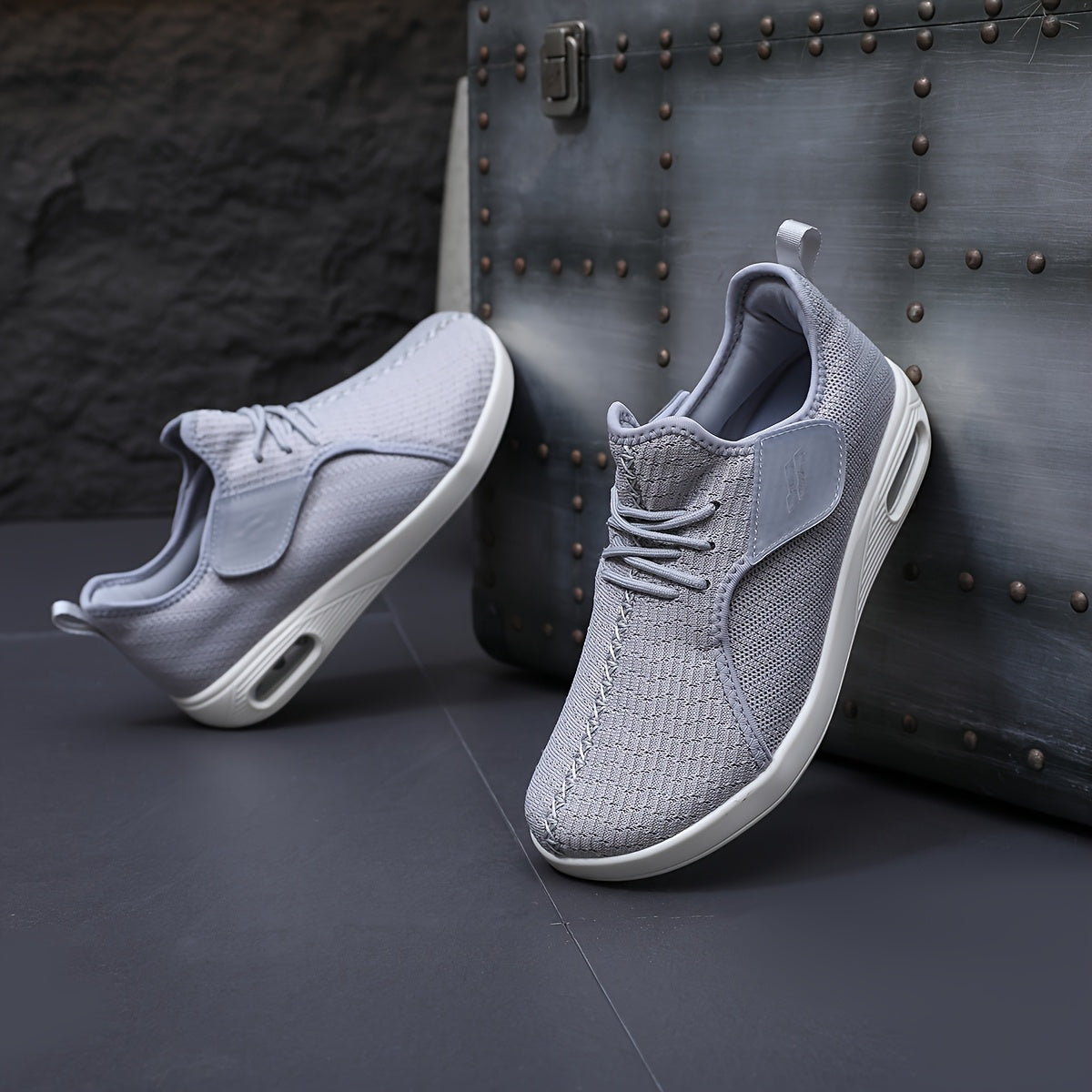 Women's All-Season Breathable Sneakers with Cushioned Insole and Arch Support