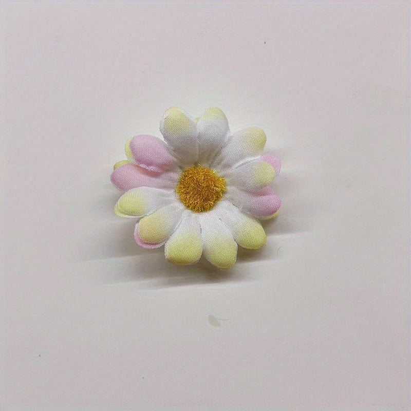 Artificial Daisy Flowers 100/200 Pieces 4cm Sunflower Heads for Decor