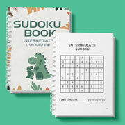 Sudoku Puzzle Book for Adults and Kids Critical Thinking Focus Brain Teasers