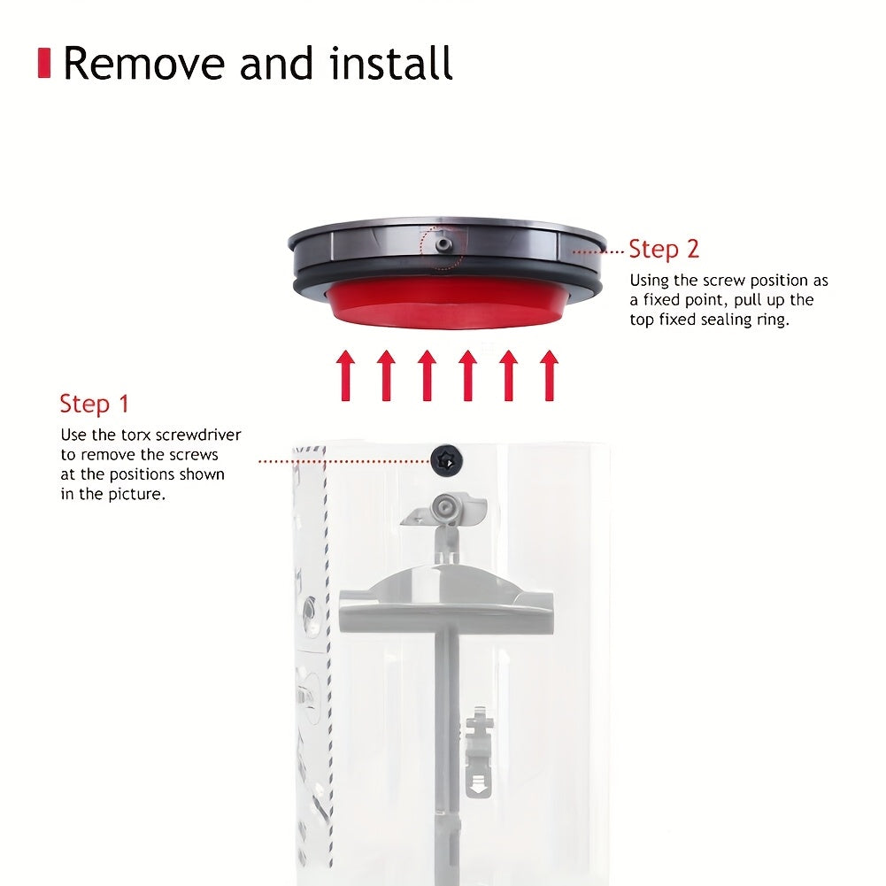 Sealing Ring for Dyson V10 V11 V15 SV12 SV14 SV15 SV22 Vacuum Cleaner Dust Bin Top