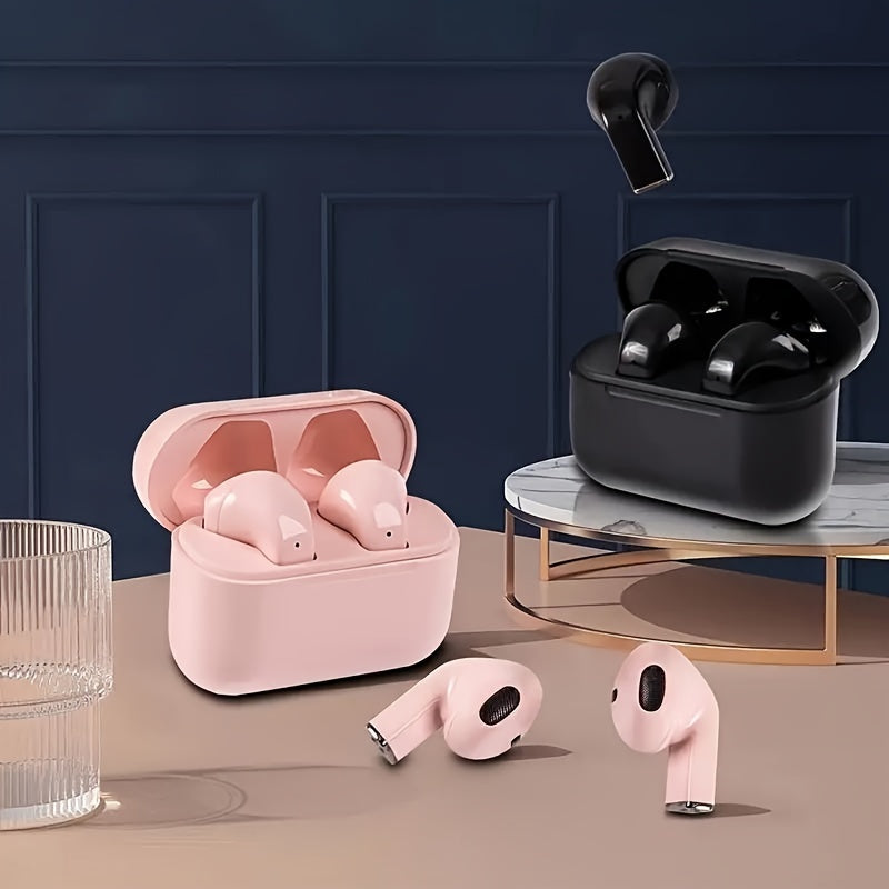 Wireless Earbuds with Volume Control Noise Cancelling In-Ear Headphones for Android iPhone