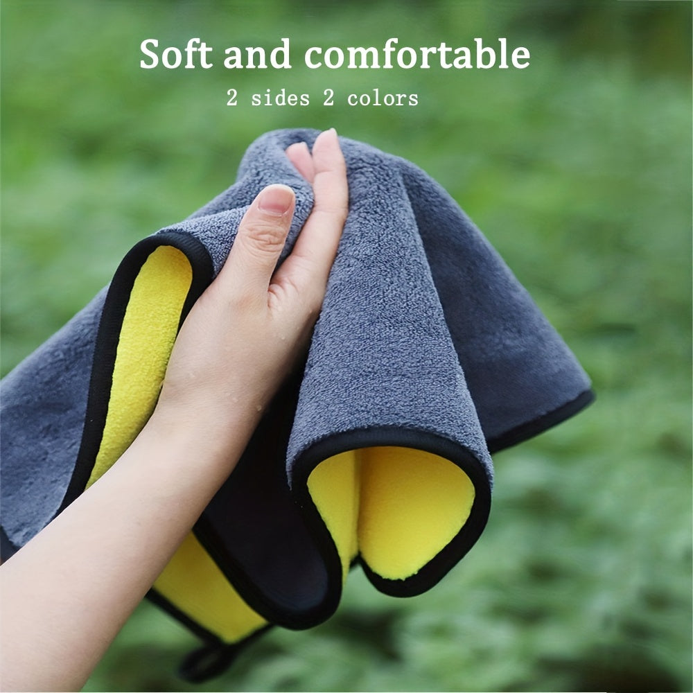 Супер впитывающее рыболовное полотенце с карабином для мойки автомобиля на кухне