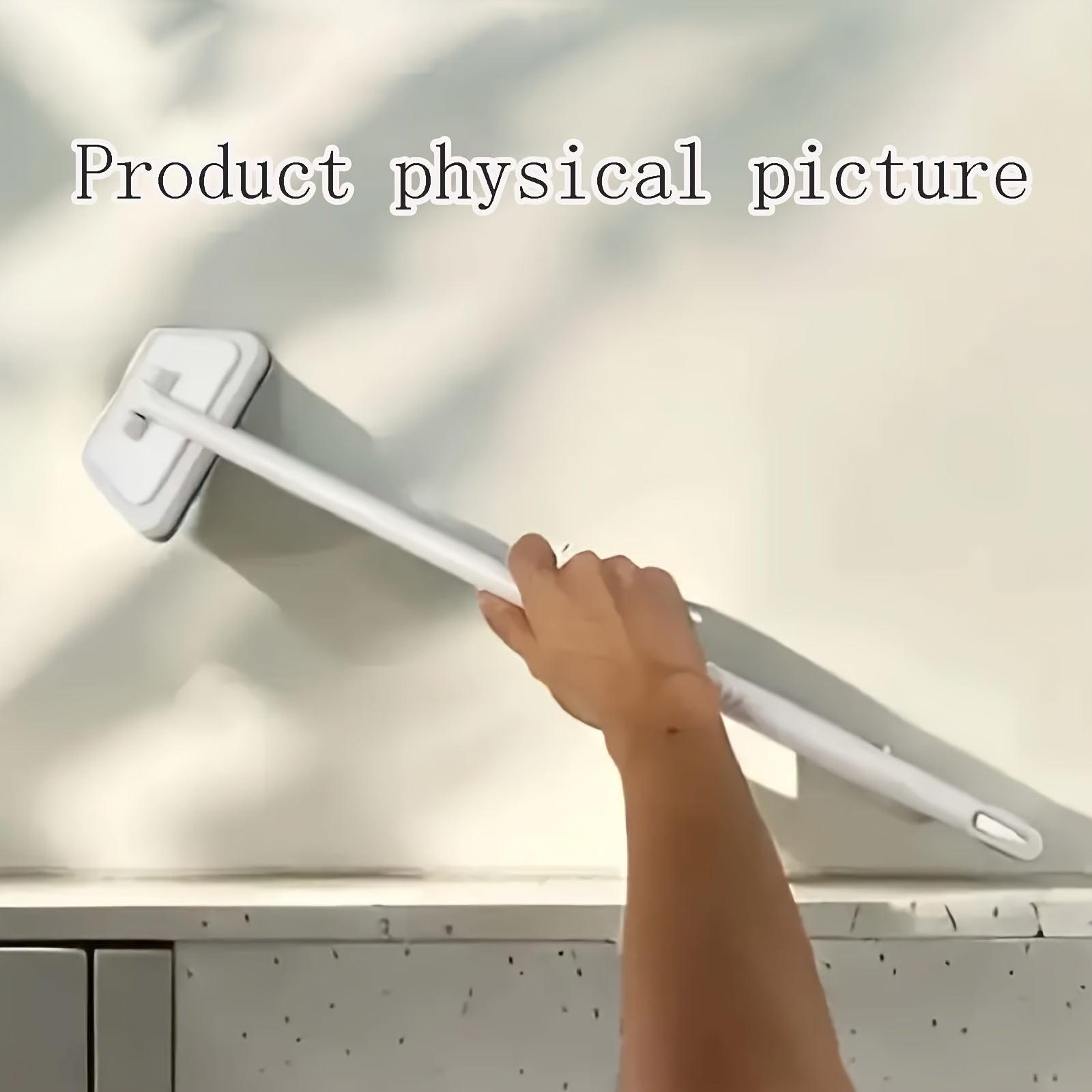 Juego de herramientas de limpieza manual con esponja reemplazable para bañeras y superficies de azulejos