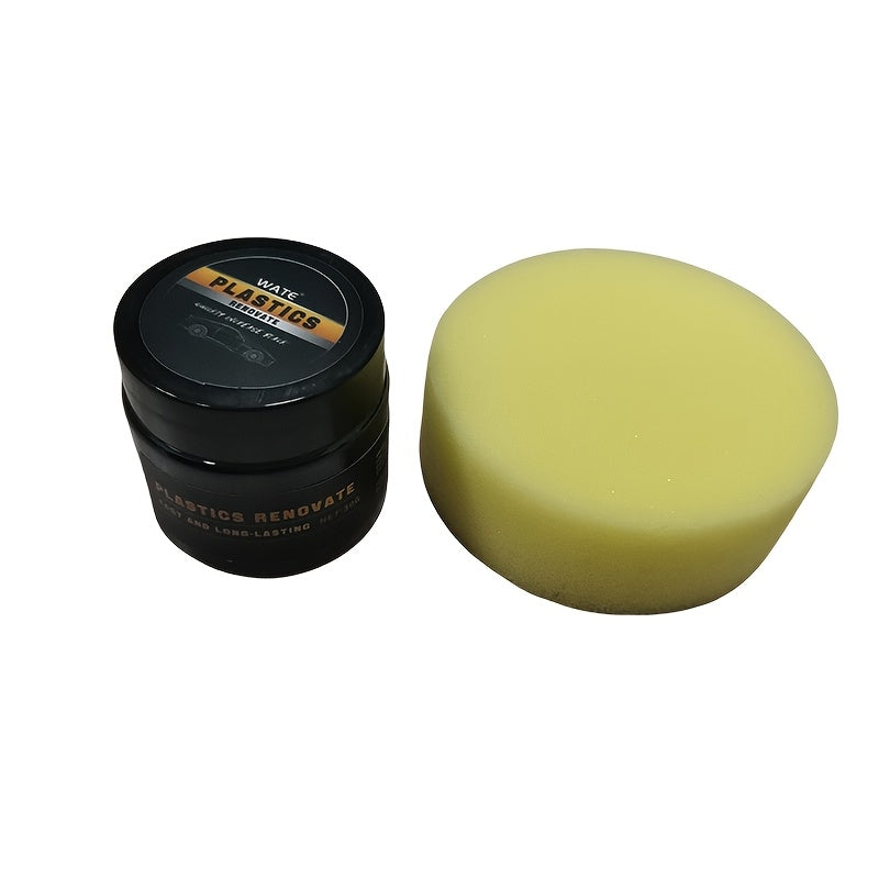 Auto Plastic Restoration Wax Crystal Clear Coating for Interior and Exterior